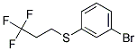 1-BROMO-3-(3,3,3-TRIFLUORO-PROPYLSULFANYL)-BENZENE Struktur