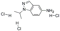 1-ISOPROPYL-1H-INDAZOL-5-YLAMINE TRIHYDROCHLORIDE Struktur