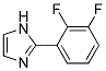 2-(2,3-DIFLUORO-PHENYL)-1H-IMIDAZOLE Struktur