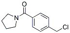 1-[4-(CHLOROMETHYL)BENZOYL]PYRROLIDINE Struktur