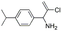 (1-CHLORO-VINYL)-(4-ISOPROPYL-PHENYL)-METHYL AMINE Struktur