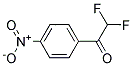 2,2-DIFLUORO-1-(4-NITRO-PHENYL)-ETHANONE Struktur