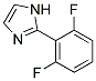 2-(2,6-DIFLUORO-PHENYL)-1H-IMIDAZOLE Struktur