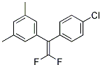 1-[1-(4-CHLOROPHENYL)-2,2-DIFLUOROVINYL]-3,5-DIMETHYLBENZENE Struktur