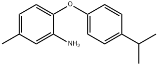 2-(4-ISOPROPYLPHENOXY)-5-METHYLANILINE Struktur