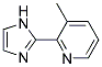 2-(1H-IMIDAZOL-2-YL)-3-METHYL-PYRIDINE Struktur