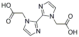 2,2'-BI-(IMIDAZOL-1-YL-ACETIC ACID) Struktur