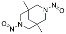 1,5-DIMETHYL-3,7-DINITROSO-3,7-DIAZABICYCLO[3.3.1]NONANE Struktur