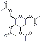 1,3,4,6-TETRA-O-ACETYL-2-DEOXY-ALPHA-D-ARABINOHEXOPYRANOSE Struktur