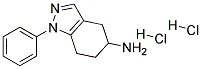 1-PHENYL-4,5,6,7-TETRAHYDRO-1H-INDAZOLE-5-AMINE DIHYDROCHLORIDE Struktur