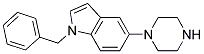 1-BENZYL-5-PIPERAZIN-1-YL-1H-INDOLE Struktur