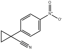 1-(4-NITRO-PHENYL)-CYCLOPROPANECARBONITRILE Struktur