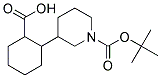 2-(1-(TERT-BUTOXYCARBONYL)PIPERIDIN-3-YL)CYCLOHEXANECARBOXYLIC ACID Struktur