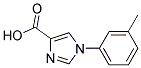 1-(3-METHYLPHENYL)-1H-IMIDAZOLE-4-CARBOXYLIC ACID Struktur