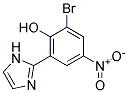 2-BROMO-6-(1H-IMIDAZOL-2-YL)-4-NITRO-PHENOL Struktur