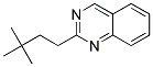 2-(3,3-DIMETHYL-BUTYL)-QUINAZOLINE Struktur