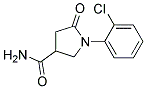 1-(2-CHLOROPHENYL)-5-OXOPYRROLIDINE-3-CARBOXAMIDE Struktur