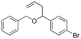 1-(1-BENZYLOXY-BUT-3-ENYL)-4-BROMO-BENZENE Struktur