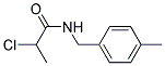 2-CHLORO-N-(4-METHYLBENZYL)PROPANAMIDE Struktur