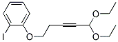 1-(5,5-DIETHOXY-PENT-3-YNYLOXY)-2-IODO-BENZENE Struktur
