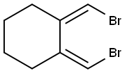 1,2-BIS-[1-BROMO-METH-(Z)-YLIDENE]-CYCLOHEXANE Struktur