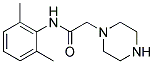 1-[(2,6-DIMETHYLPHENYL)AMINOCARBONYLMETHYL]PIPERAZINE  Struktur