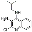 2-Chloro-N-(2-Methypropyl)-3,4-Diamino-Quinoline Struktur