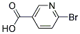 2-Bromo-5-Carboxypyridine Struktur