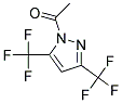 1-Acetyl-3,5-bis(trifluoromethyl)-1H-pyrazole Struktur