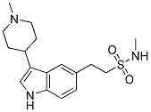 2-[3-(1-METHYL-PIPERIDIN-4-YL)-1H-INDOL-5-YL]-ETHANESULFONIC ACID METHYLAMIDE Struktur