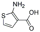 2-aminothiophene-3-carboxylic acid Struktur