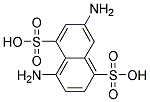 1,6-Diaminonaphthalene-4,8-Disulfonic Acid Struktur