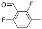 2,6-Difluoro-3-methylbenzaldehyde, 97+% Struktur