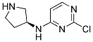 2-chloro-N-[(3S)-pyrrolidin-3-yl]pyrimidin-4-amine Struktur