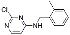 2-chloro-N-(2-methylbenzyl)pyrimidin-4-amine Struktur