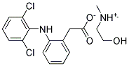 Diclofenac-β-dimethylaminoethanol Struktur