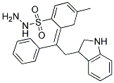 2'-(A-(3-INDOLINYLMETHYL)BENZYLIDENE)-P-TOLUENESULFONOHYDRAZIDE Struktur