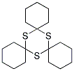 2,2:4,4:6,6-TRIS(PENTAMETHYLENE)-1,3,5-TRITHIANE Struktur