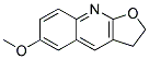 2,3-DIHYDRO-6-METHOXYFURO(2,3-B)QUINOLINE Struktur