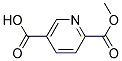 2-METHYLHYDROGEN2,5-PYRIDINEDICARBOXYLATE Struktur