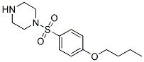 1-(4-Butoxy-benzenesulfonyl)-piperazine Struktur