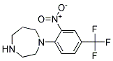 1-[2-Nitro-4-(trifluoromethyl)phenyl]homopiperazine Struktur