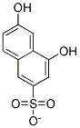 2,8-DIHYDROXYNAPHTHALENE-6-SULFONATE Struktur