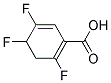 2,4,5-TRIFLUORO-3-HYDROBENZOIC ACID Struktur