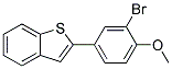 2-(3-BROMO-4-METHOXYPHENYL)BENZO[B]THIOPHENE Struktur