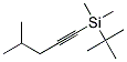 1-ISOPROPYL-3-(TERT-BUTYLDIMETHYLSILYL)-2-PROPYN- Struktur