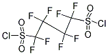 1,4-BIS(CHLOROSULPHONYL)OCTAFLUOROBUTANE Struktur