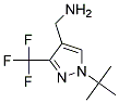 (1-TERT-BUTYL-3-(TRIFLUOROMETHYL)-1H-PYRAZOL-4-YL)METHANAMINE Struktur