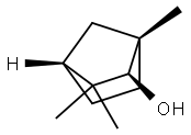 (1S,2R,4R)-1,3,3-TRIMETHYL-BICYCLO[2.2.1]HEPTAN-2-OL Struktur