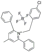 1-(4-CHLOROBENZYL)-4-METHYL-2,6-DIPHENYLPYRIDINIUM TETRAFLUOROBORATE, TECH Struktur